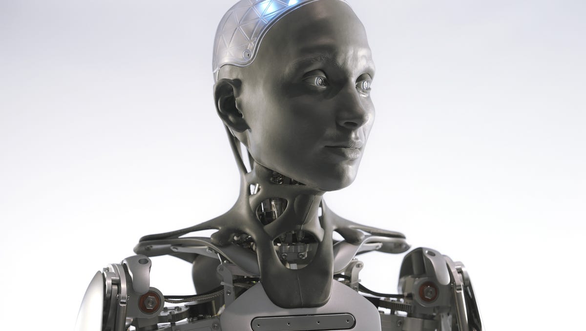 Penki robotai humanoidai pasveikins ir padės svečiams Las Vegaso sferoje