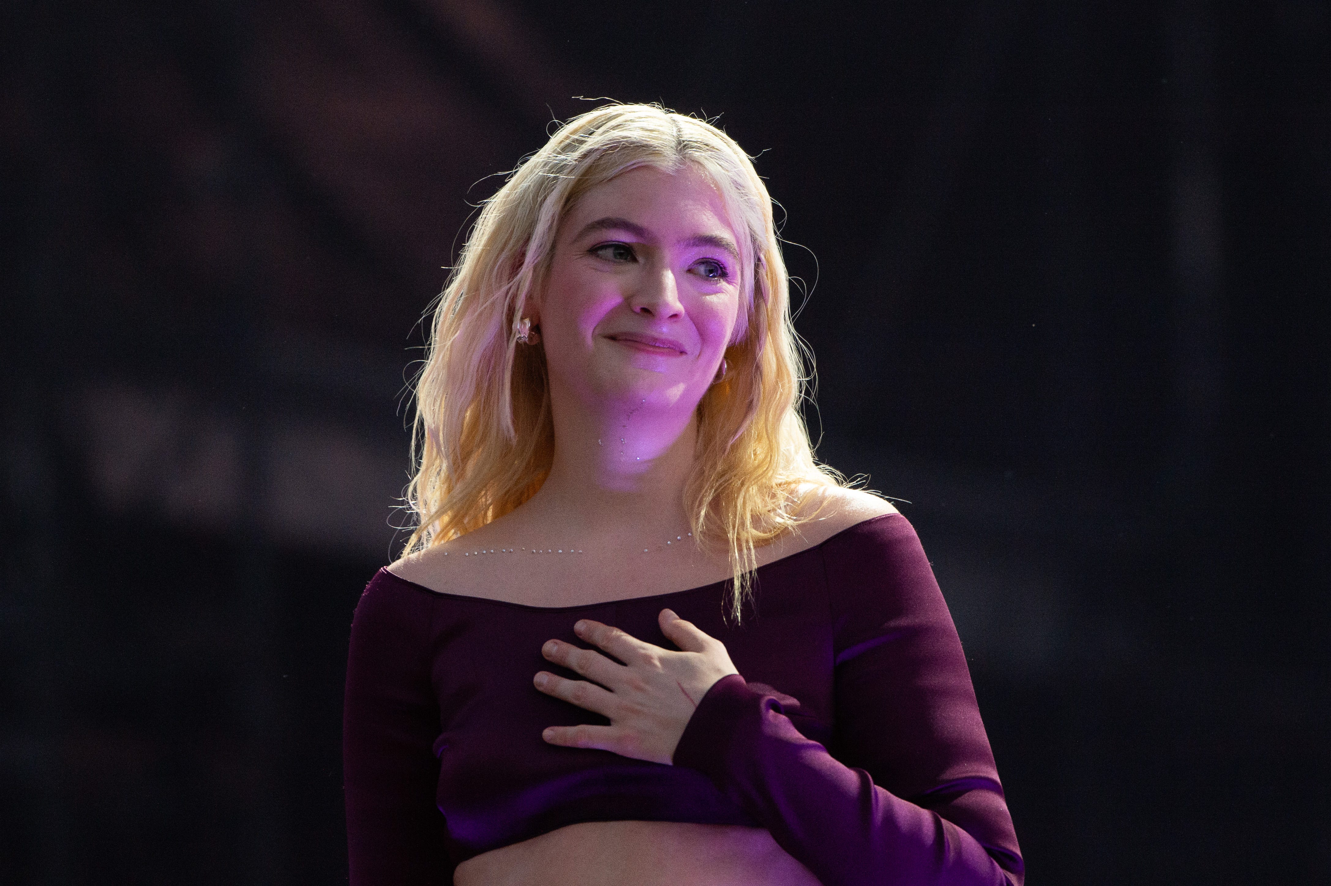 Lorde performs at Sziget Festival 2023 on Aug. 14, 2023, in Budapest, Hungary.