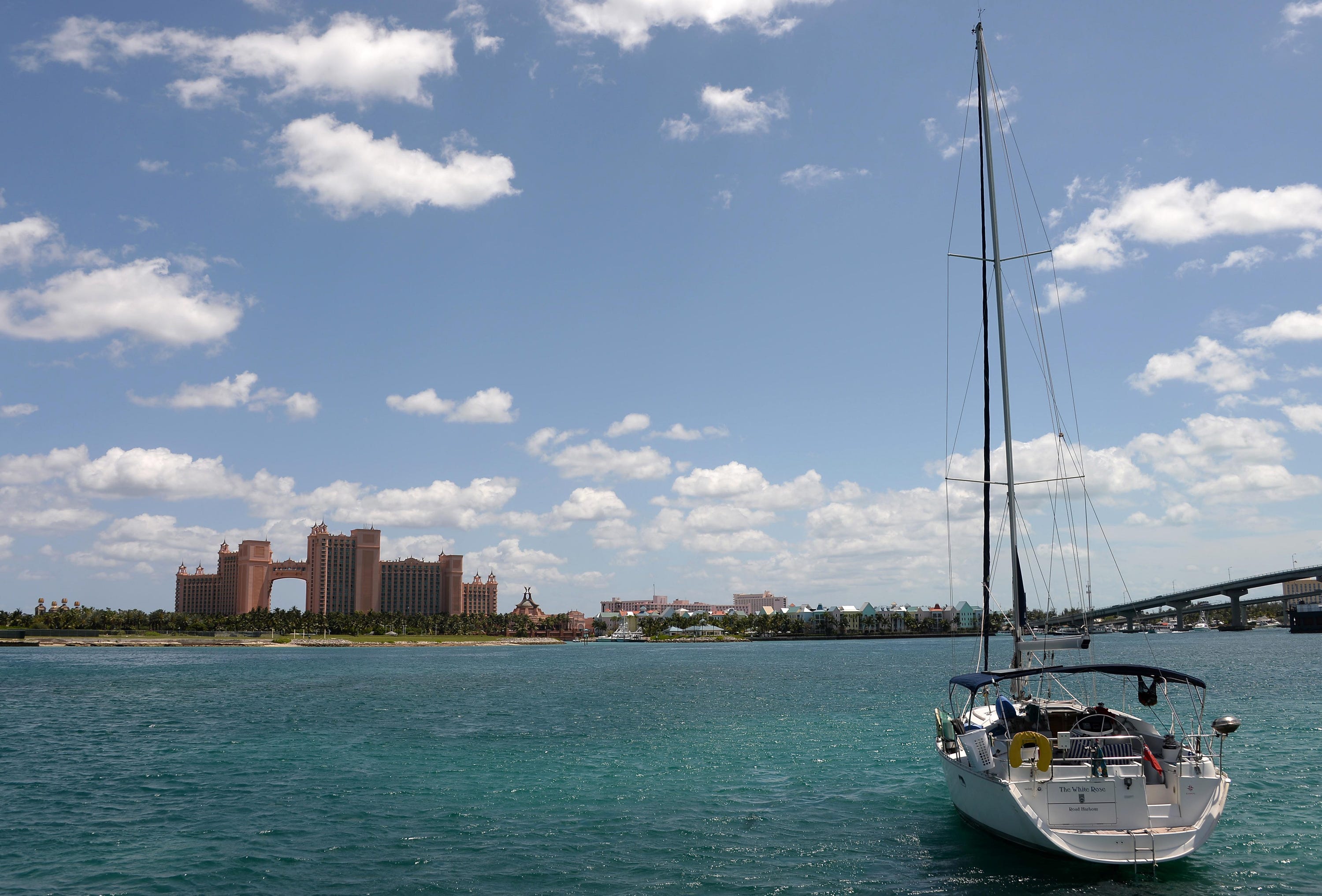 May 3, 2015; Nassau, Bahamas; General view of the Atlantis Paradise Island Resort. Mandatory Credit: Kirby Lee-USA TODAY Sports ORG XMIT: USATSI-225070 [Via MerlinFTP Drop]