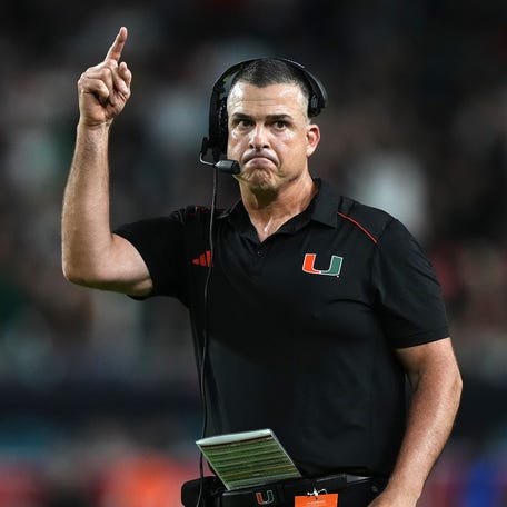 Miami Hurricanes head coach Mario Cristobal played the largest role in his team throwing away a win.