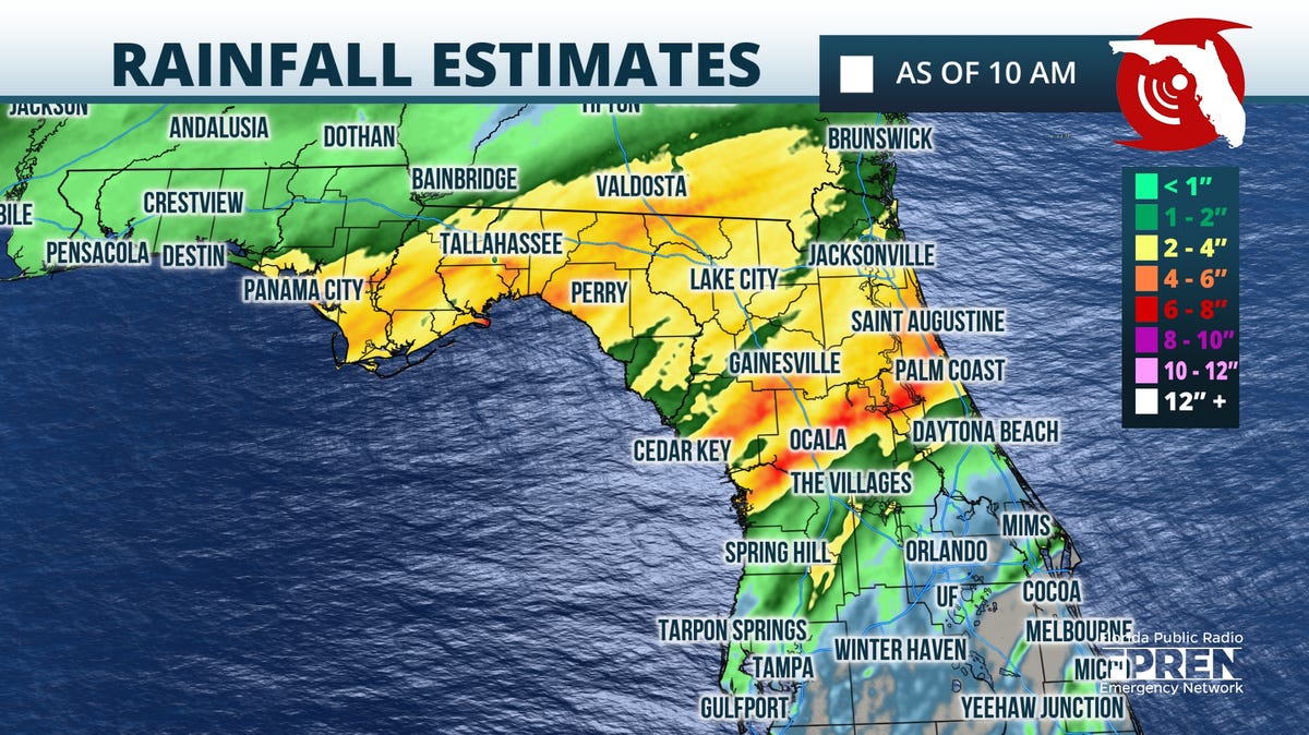 Florida severe weather forecast: radar, tornado warnings, and flooding