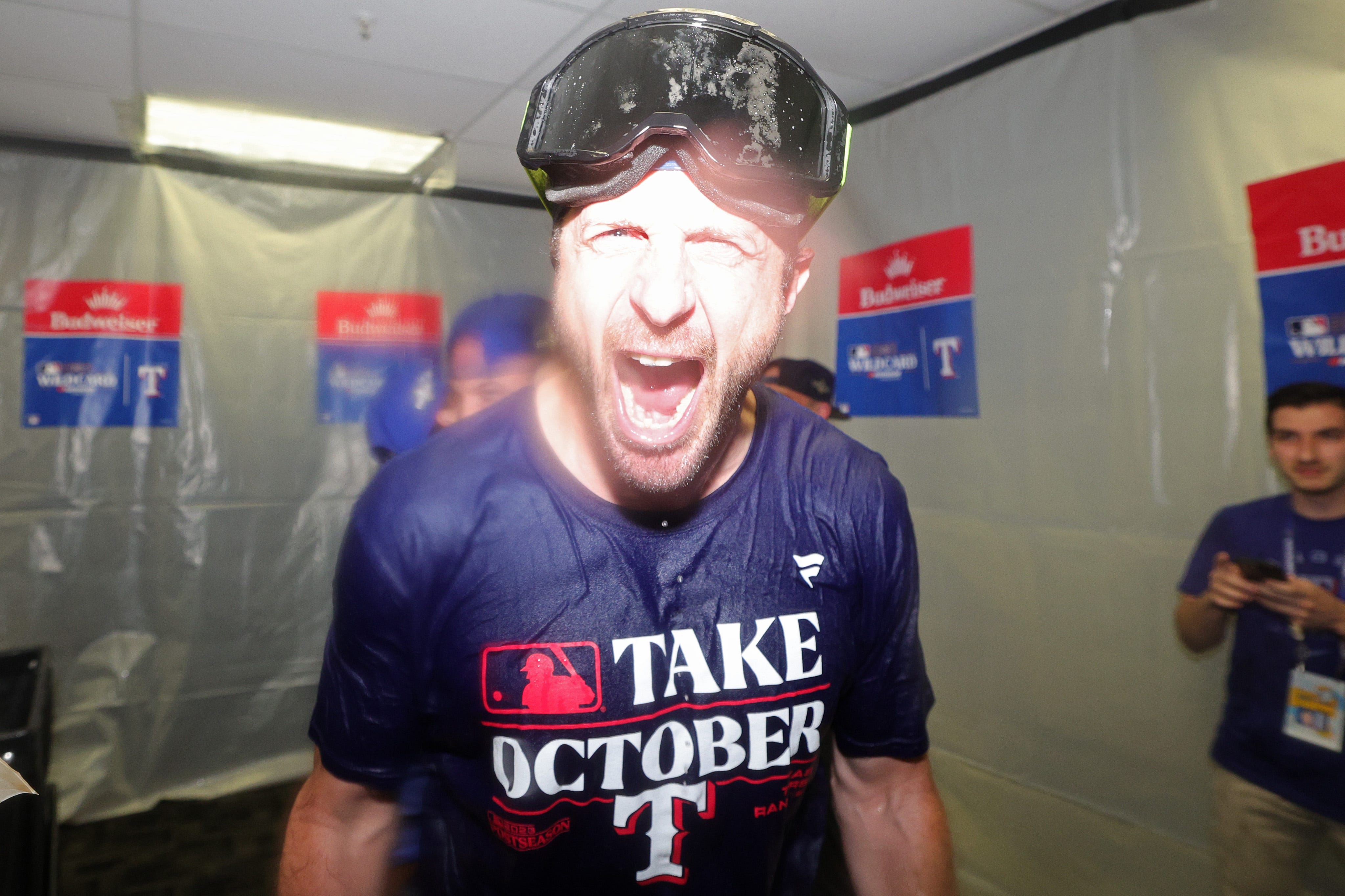 Max Scherzer made eight starts for the Rangers after a midseason trade from the Mets.