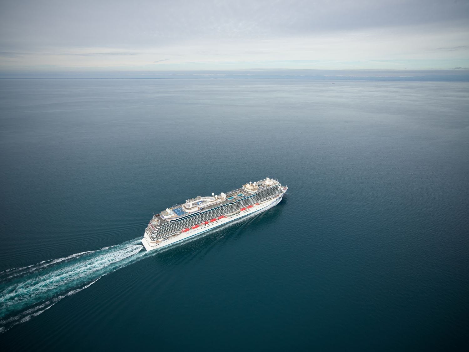 Princess Cruises' Discovery Princess ship.