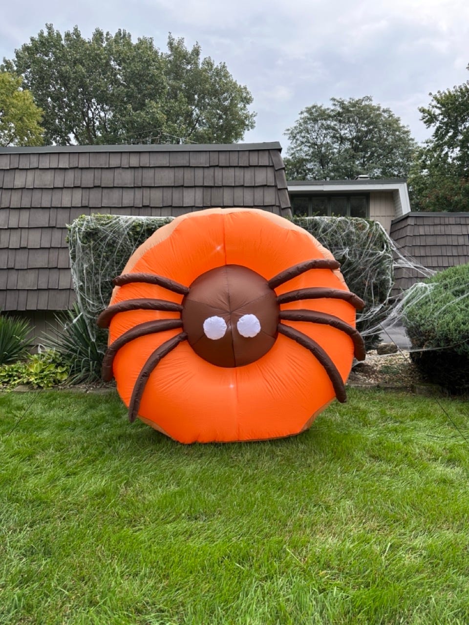 Dunkin' has a six-foot-tall Inflatable Spider Donut ($99.99) available on ShopDunkin.com.
