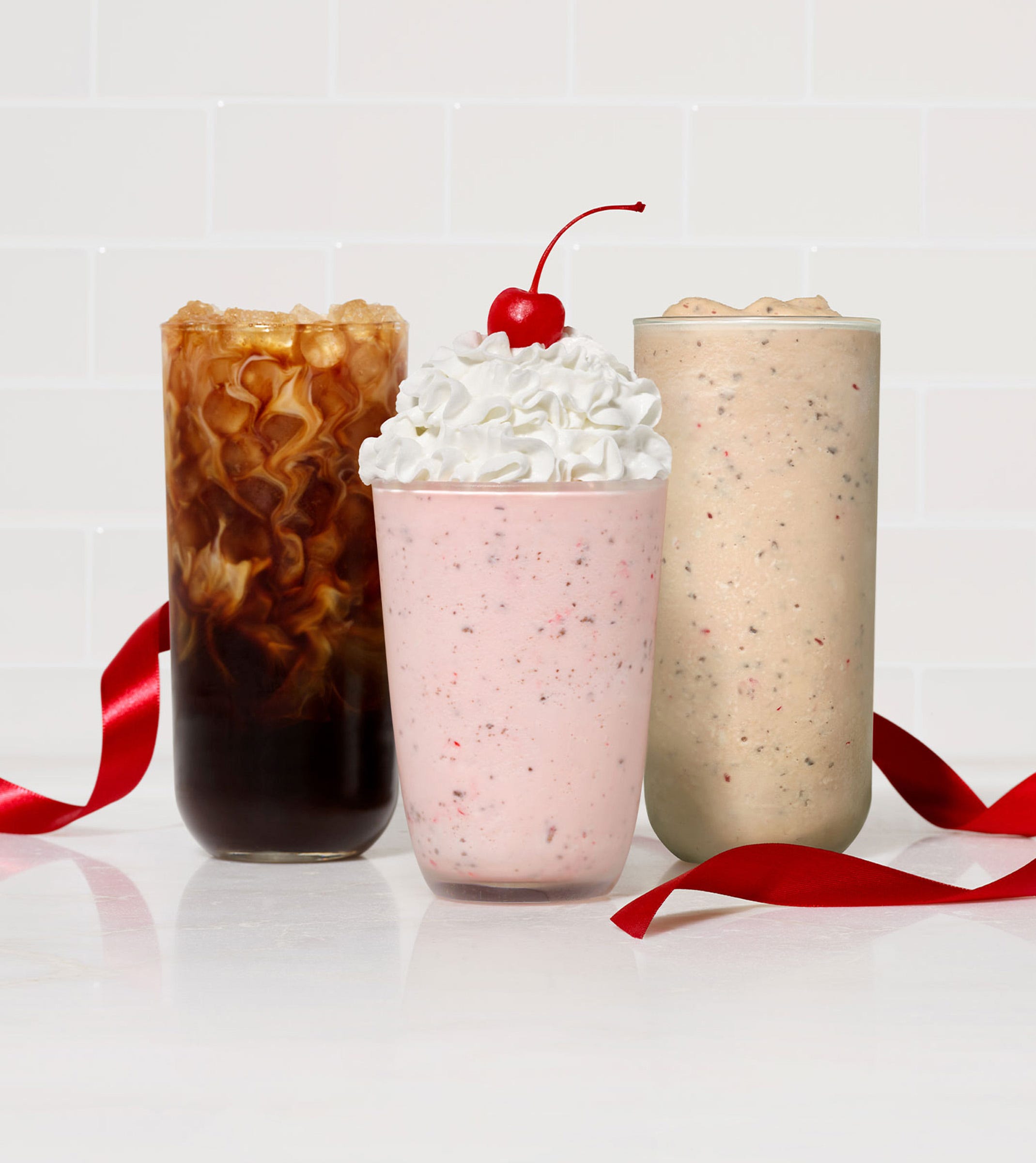 The Peppermint Chip Milkshake returns to Chick-fil-A on Nov. 13 along with two new holiday coffee treats.