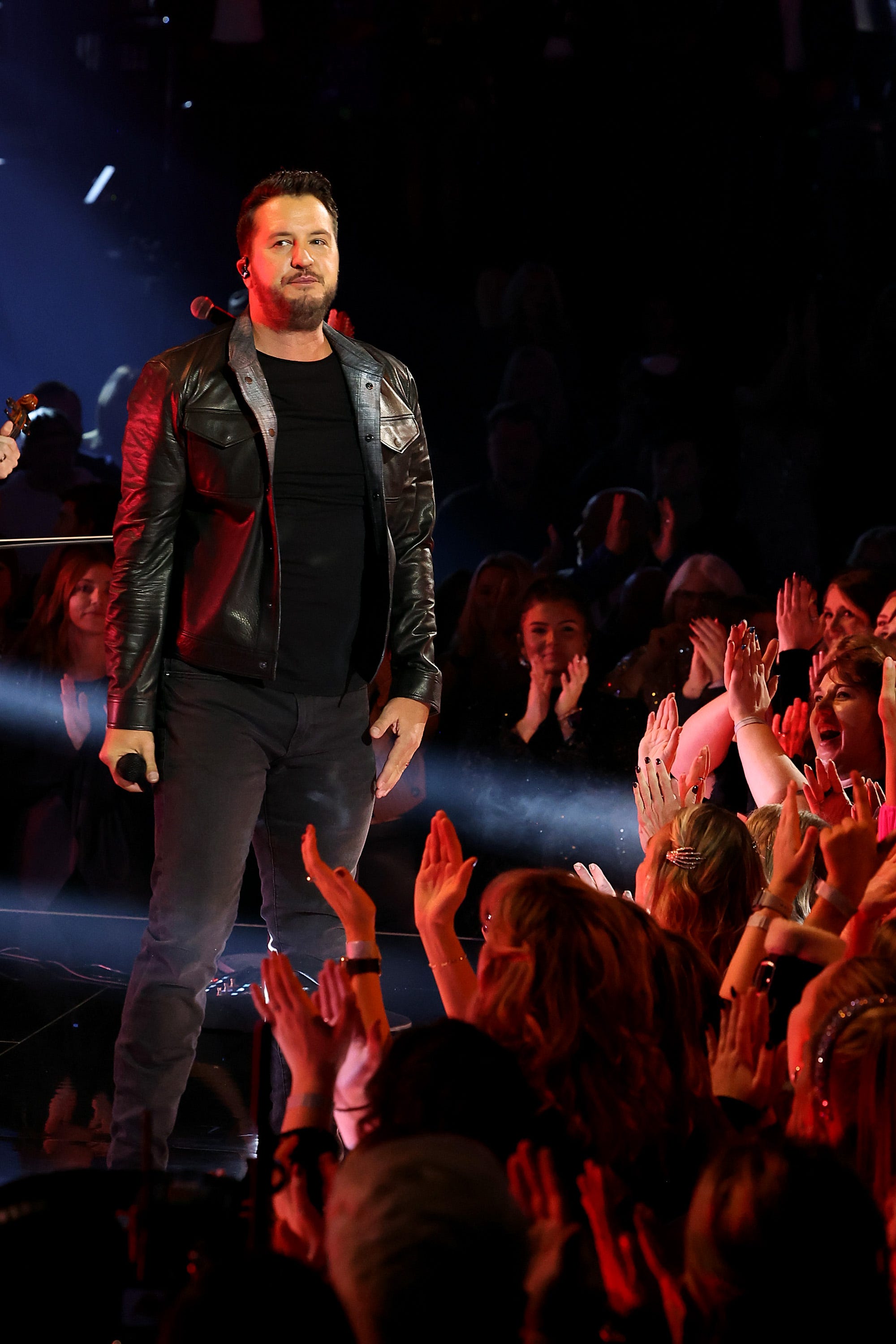 NASHVILLE, TENNESSEE - NOVEMBER 08: EDITORIAL USE ONLY Luke Bryan performs onstage during the 57th Annual CMA Awards at Bridgestone Arena on November 08, 2023 in Nashville, Tennessee. (Photo by Terry Wyatt/Getty Images) ORG XMIT: 776029555 ORIG FILE ID: 1782975317