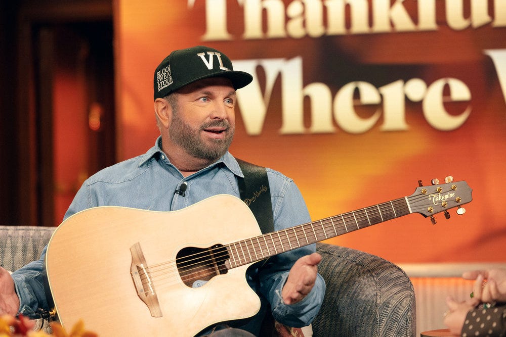 Garth Brooks on "The Kelly Clarkson Show" on Nov. 20, 2023.