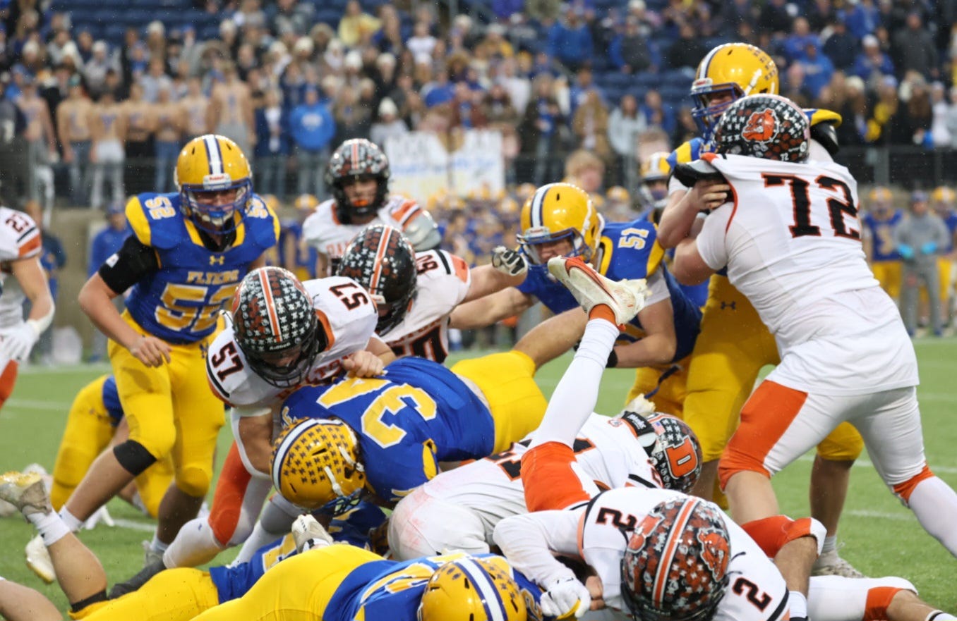 Marion Local football wins third consecutive state title with victory over Dalton