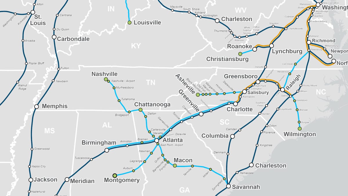 There’s action on Tennessee cities getting passenger trains. Why is Knoxville left out?