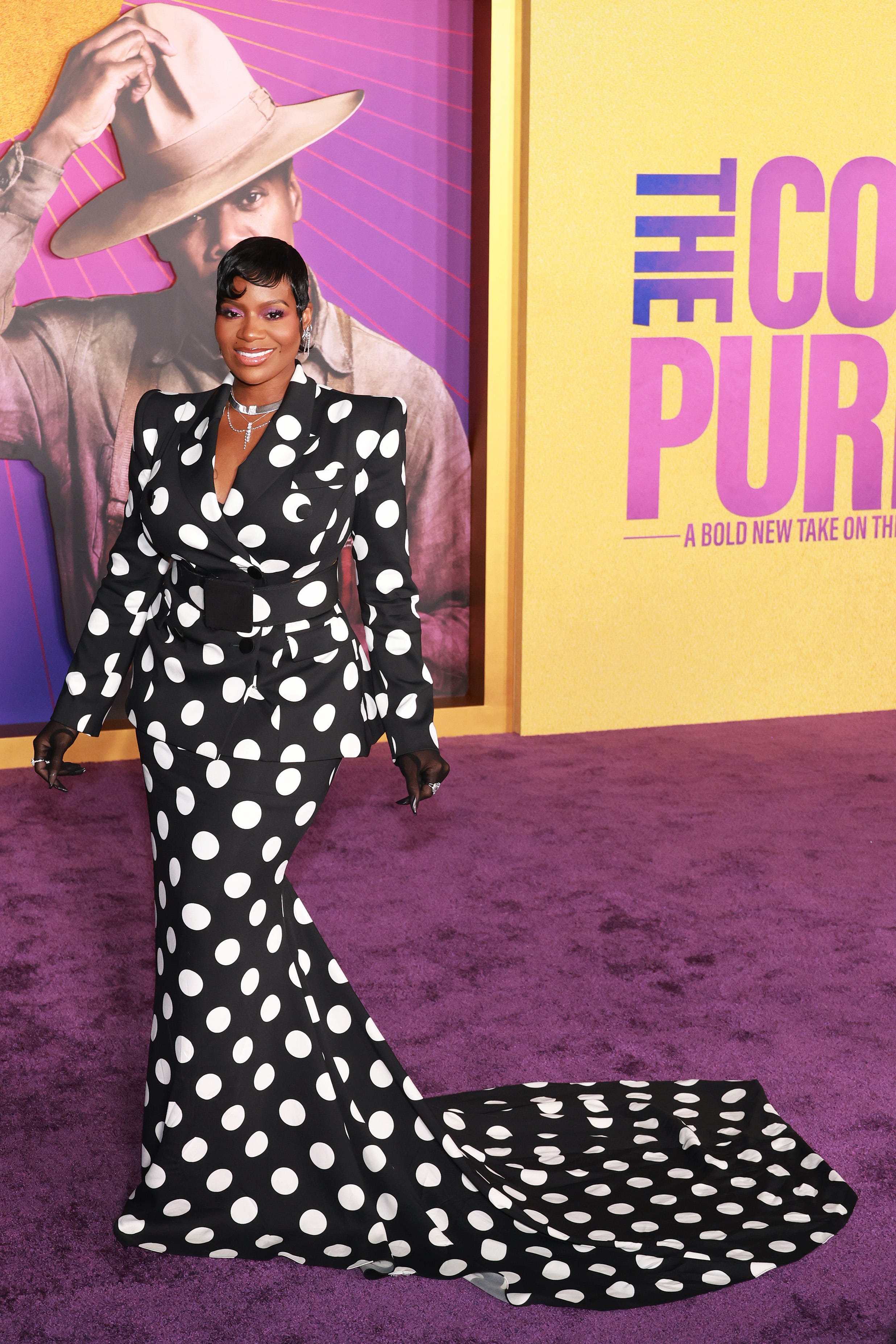 December 6, 2023: Fantasia Barrino-Taylor attends the World Premiere of Warner Bros.' "The Color Purple" at the Academy Museum of Motion Pictures in Los Angeles, California.