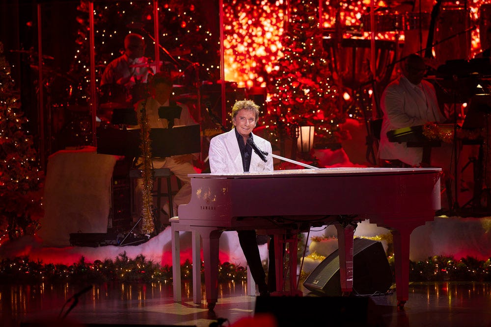 Barry Manilow recently covered Mariah Carey's "All I Want For Christmas is You."