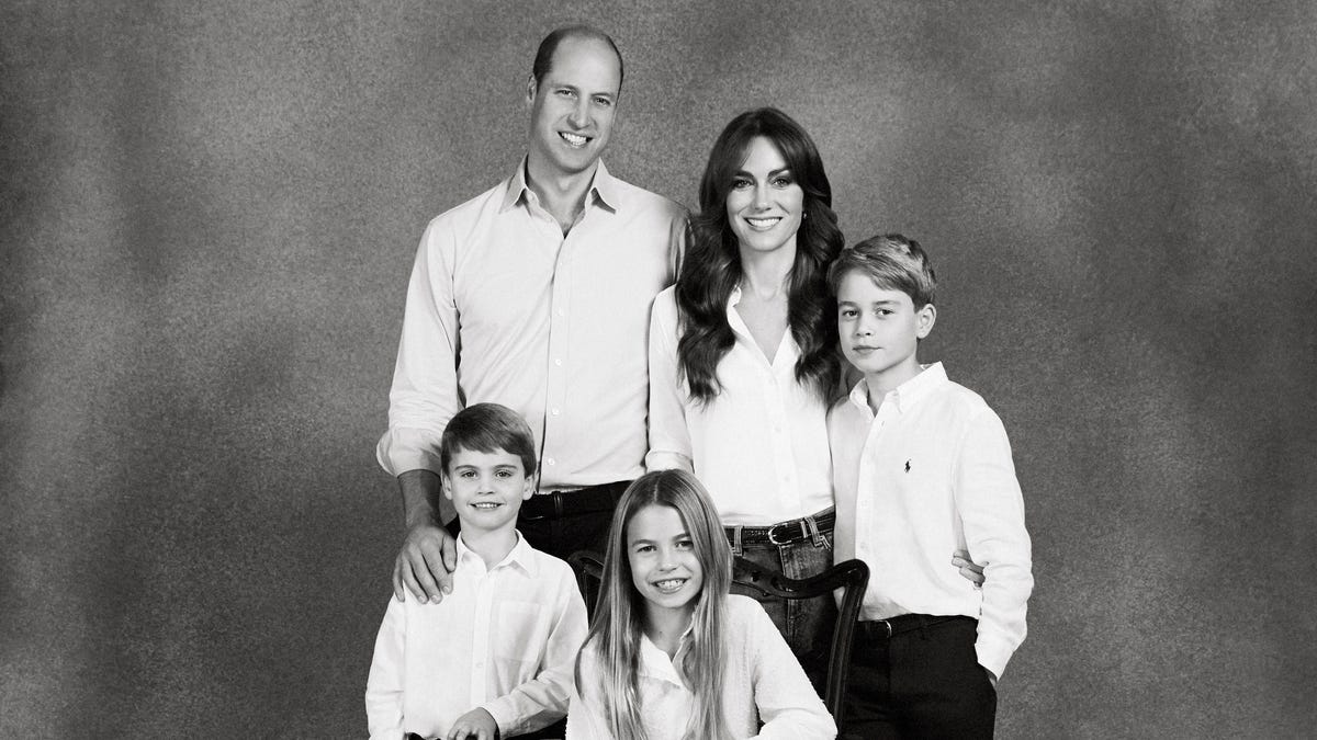 Książę William i Kate Middleton dzielą się nowym zdjęciem na swojej kartce świątecznej 2023