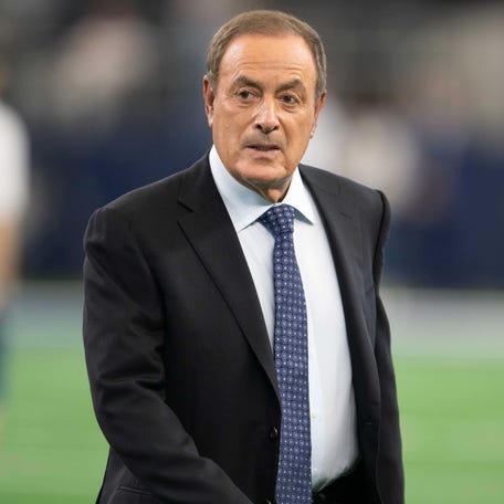 AL Michaels called "Sunday Night Football" for NBC from 2006-2021 before moving to "Thursday Night Football" on Amazon Prime.