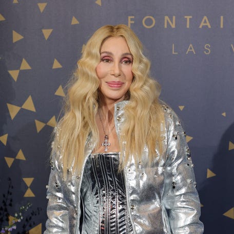 Cher attends the grand opening of Fontainebleau Las Vegas on Dec. 13, 2023, in Las Vegas, Nevada.
