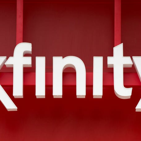 FILE - Signage for Xfinity, the cable division of Comcast, is displayed in Philadelphia, July 15, 2015. Hackers accessed Xfinity customers' personal information by exploiting a vulnerability in software used by the company, the Comcast-owned telecommunications business announced this week. In a Monday, Dec. 18, 2023, notice to customers, Xfinity said there was unauthorized access to internal systems as a result of this vulnerability — which was previously   announced by software provider Citrix — between Oct. 16 and 19. (AP Photo/Matt Rourke, File) ORG XMIT: NYWS301