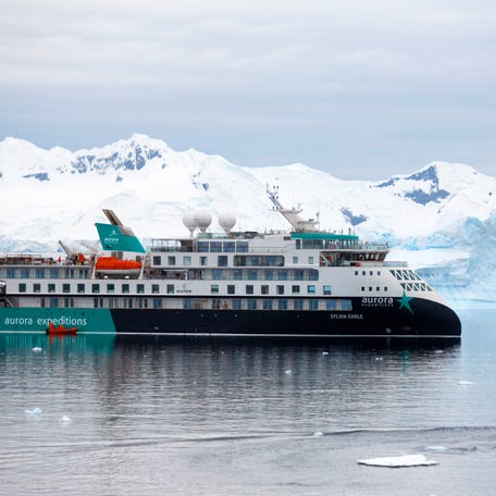 Aurora Expeditions' Sylvia Earle ship.