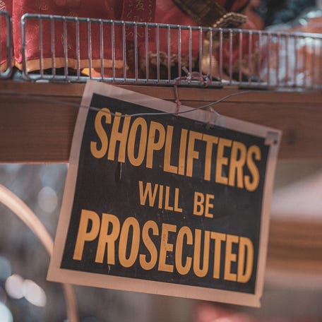Shoplifters will be prosecuted