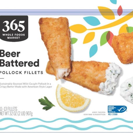 In December 2023, Tampa Bay Fisheries issued a voluntary recall of two fish fillet products stocked at Whole Foods nationwide due to an undeclared soy allergen.
