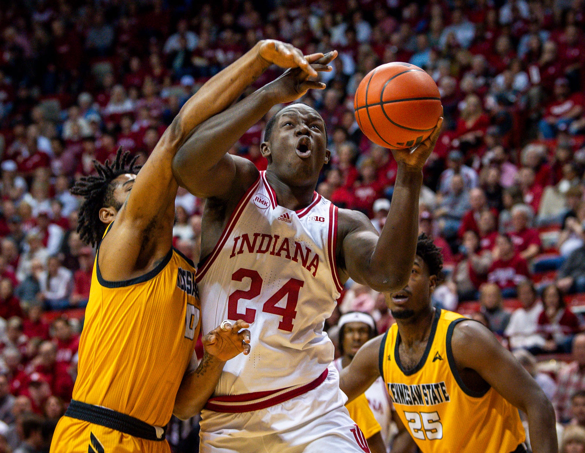 Indiana basketball vs Kennesaw State recap of IU's win on Big Ten Plus