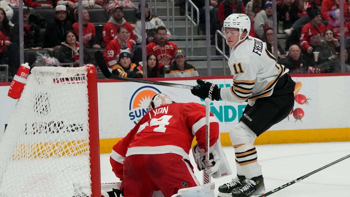 Detroit Red Wings rally, then fall in chippy 5-3 loss to Boston Bruins