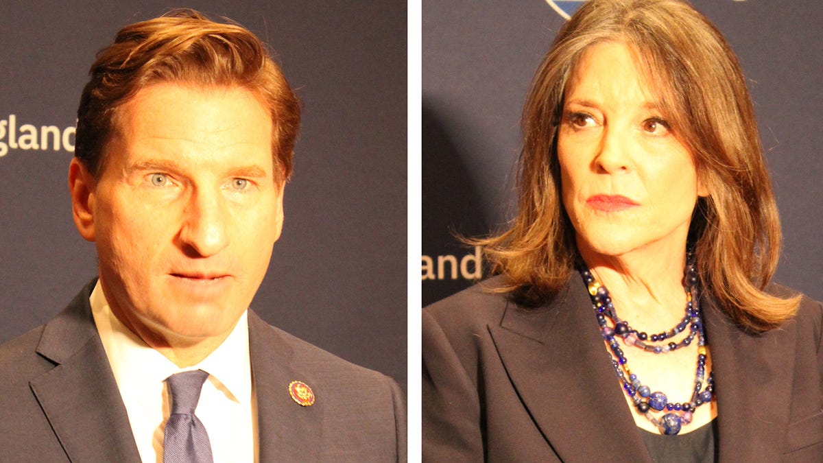 Dean Phillips, Marianne Williamson debate: Who are the Dems battling to unseat Biden? Dean Phillips, Marianne Williamson debate: Who are the Dems battling to unseat Biden?