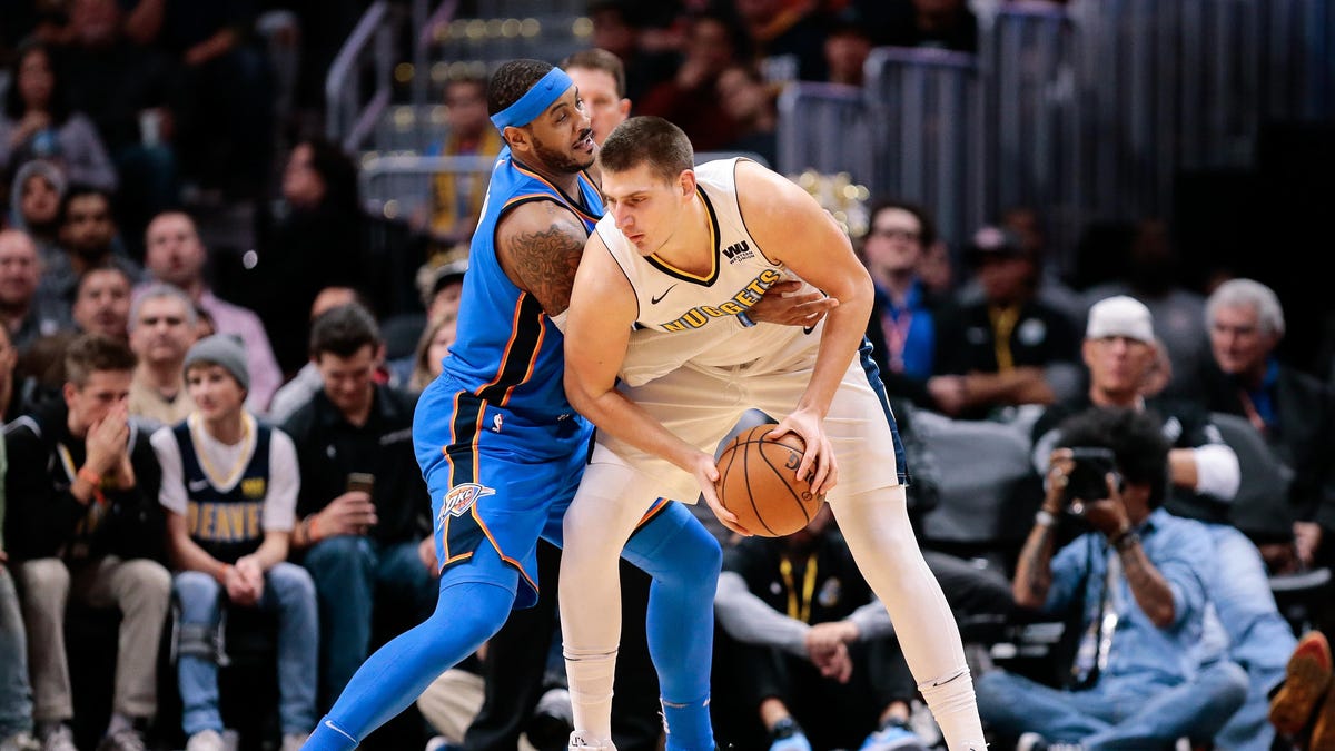 Carmelo Anthony: Nuggets gave Nikola Jokić No. 15 to ‘erase what I did’ with Denver