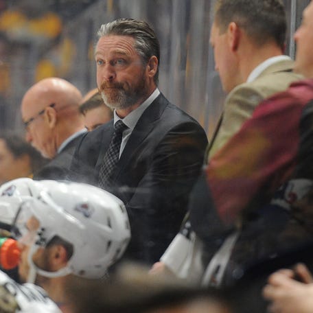 New York Islanders newly named coach Patrick Roy coached the Colorado Avalanche for three seasons.