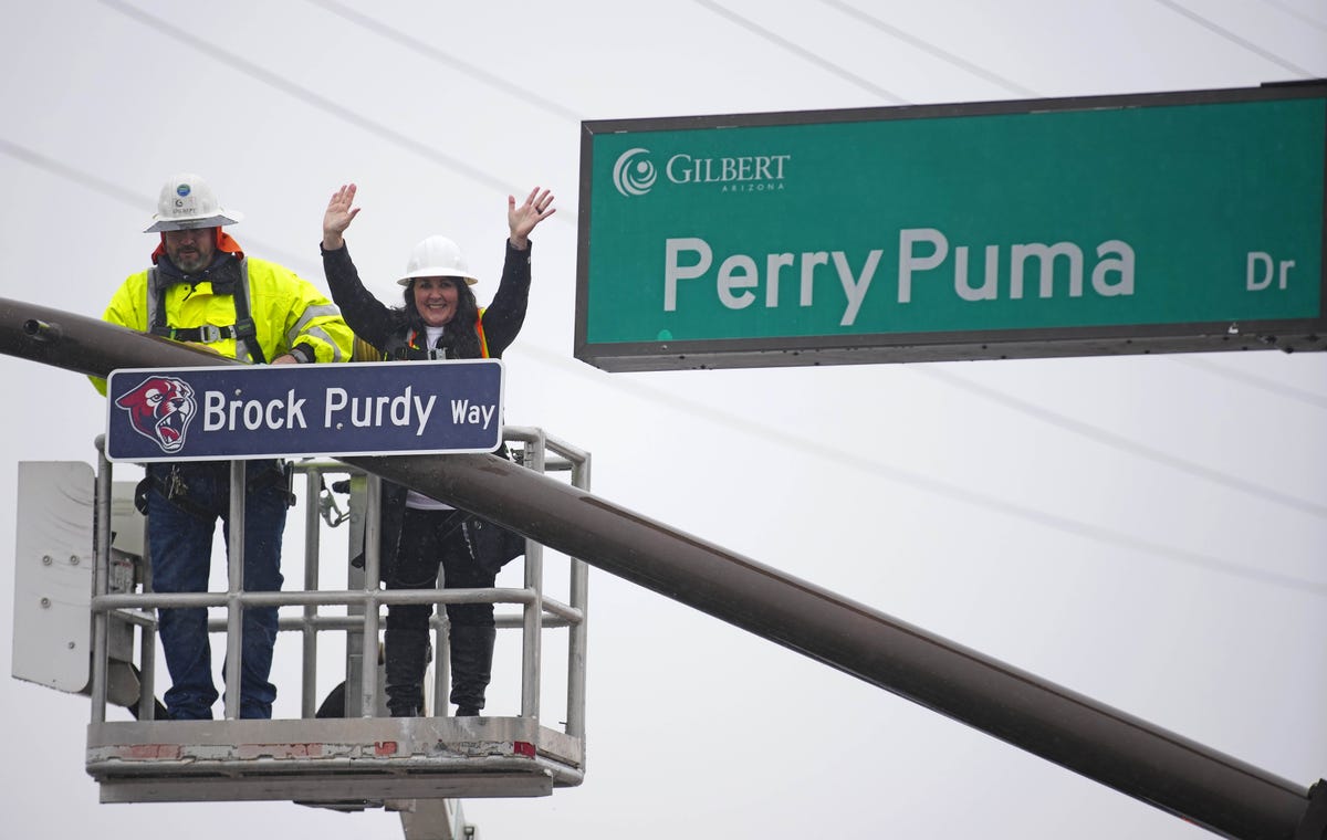 Perry High School Honors Brock Purdy with ‘Brock Purdy Way’ Street Unveiling