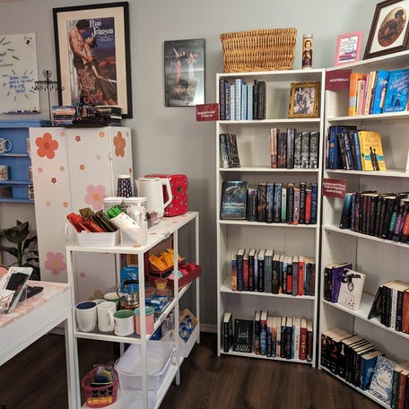 The Romance Era Bookshop is a Black and queer owned used romance bookshop and gift shop in downtown Vancouver, Washington.