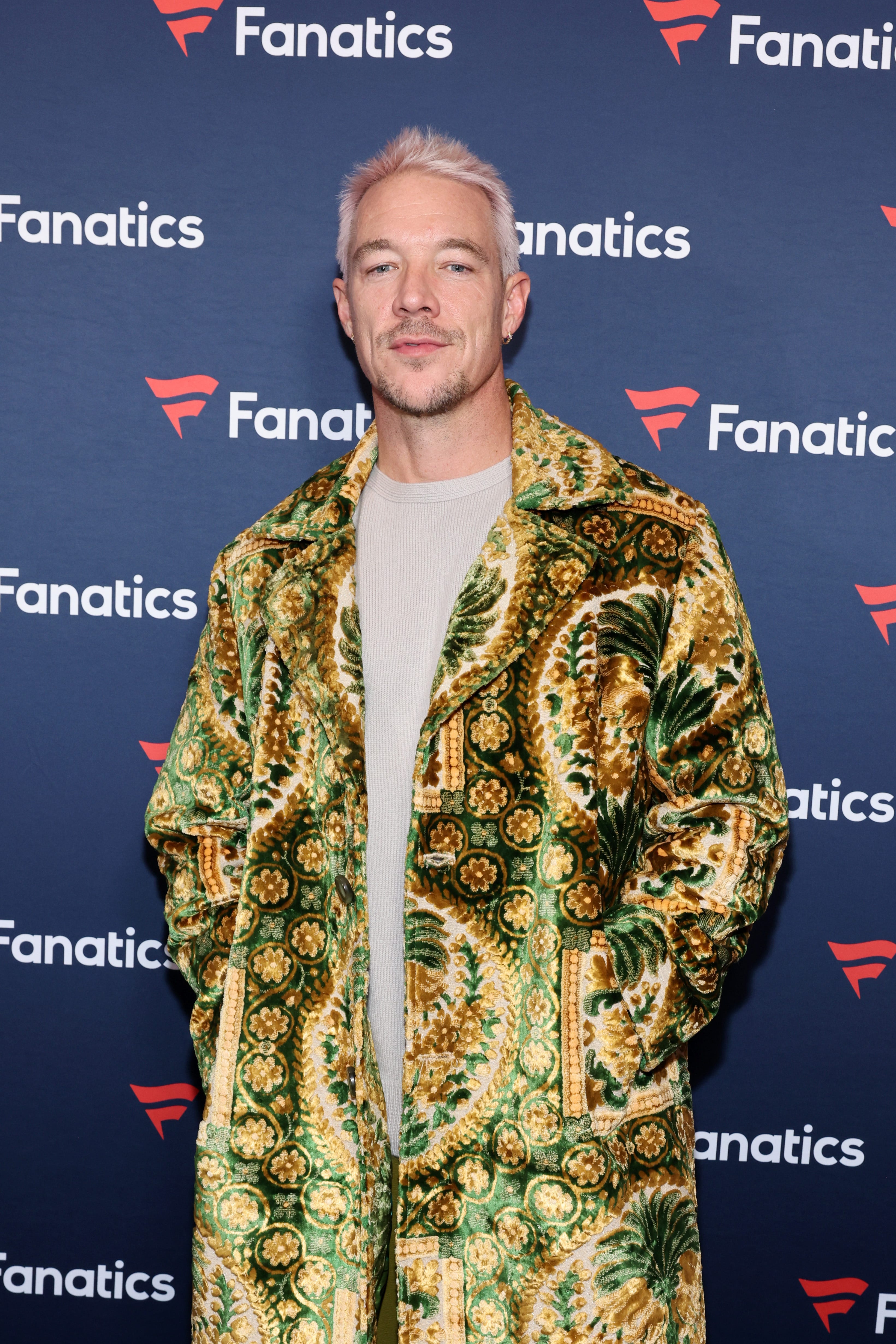 Diplo attends Michael Rubin's Fanatics Super Bowl Party.