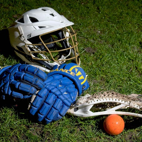Some of the equipment used for lacrosse.
