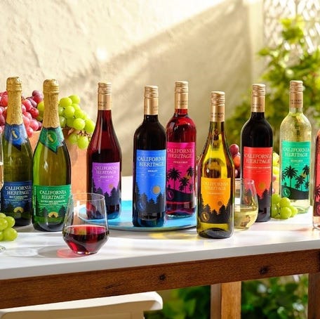 Aldi announces its new wine brand, California Heritage Collection, that will sell its products for under $5.