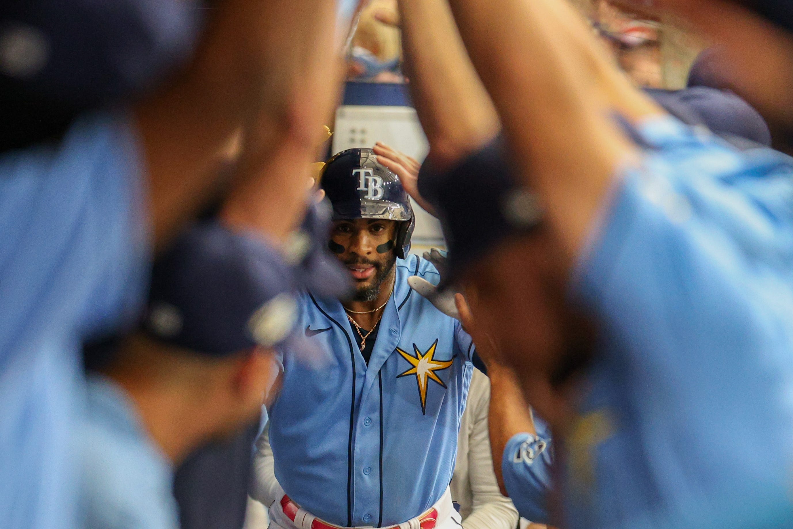 Yandy Díaz finished sixth in AL MVP voting last season.