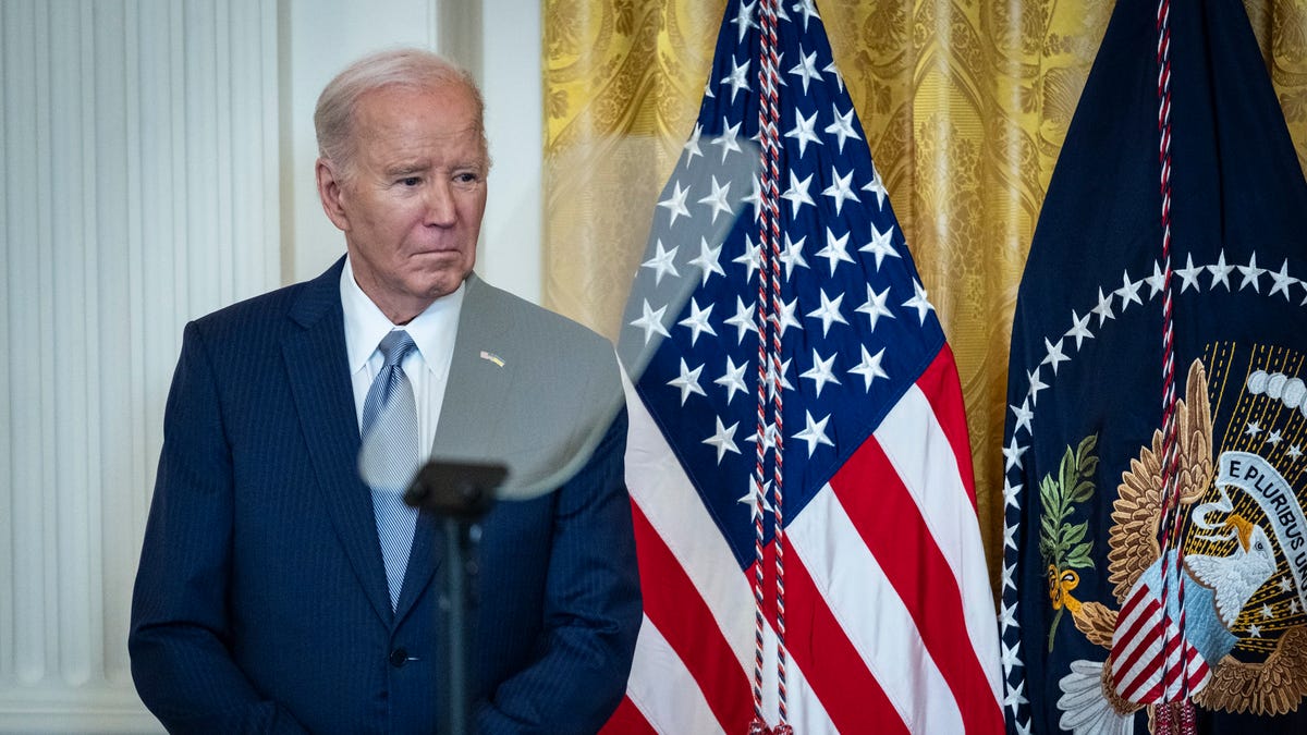 President Joe Biden participates in a meeting with governors at the White House in Washington on Friday. The Biden administration's decree that the United States will once again consider new Jewish settlements on the West Bank to be "inconsistent with international law" highlighted a political bind that Democrats are in with Arab-American voters in Michigan.