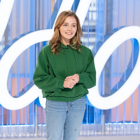 Emmy Russell auditions for the judges on Season 7, Episode 2, of "American Idol," airing Feb. 25, 2024.
