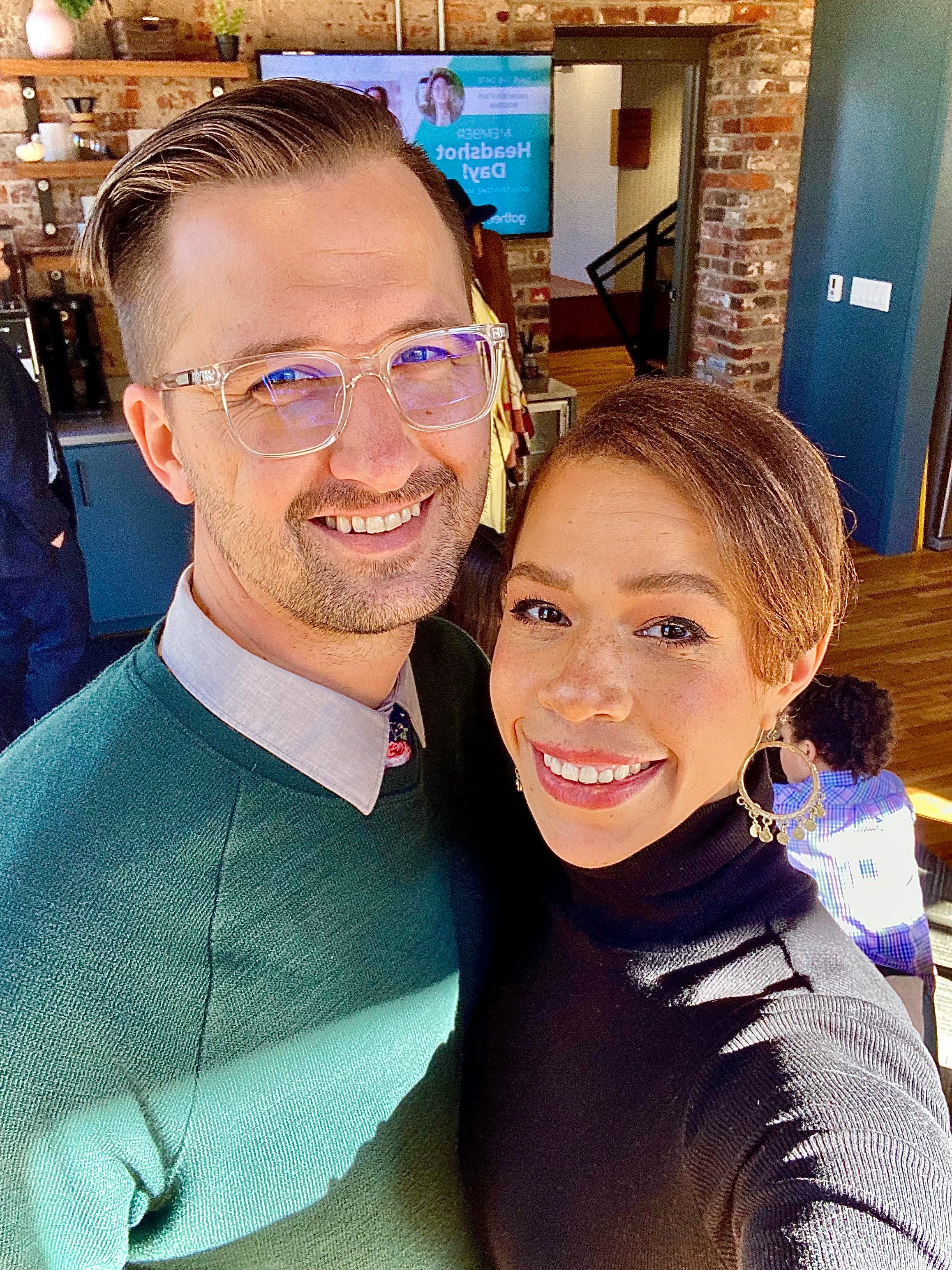 Zach and Kearsten Walden in Richmond, Virginia on January 2024.