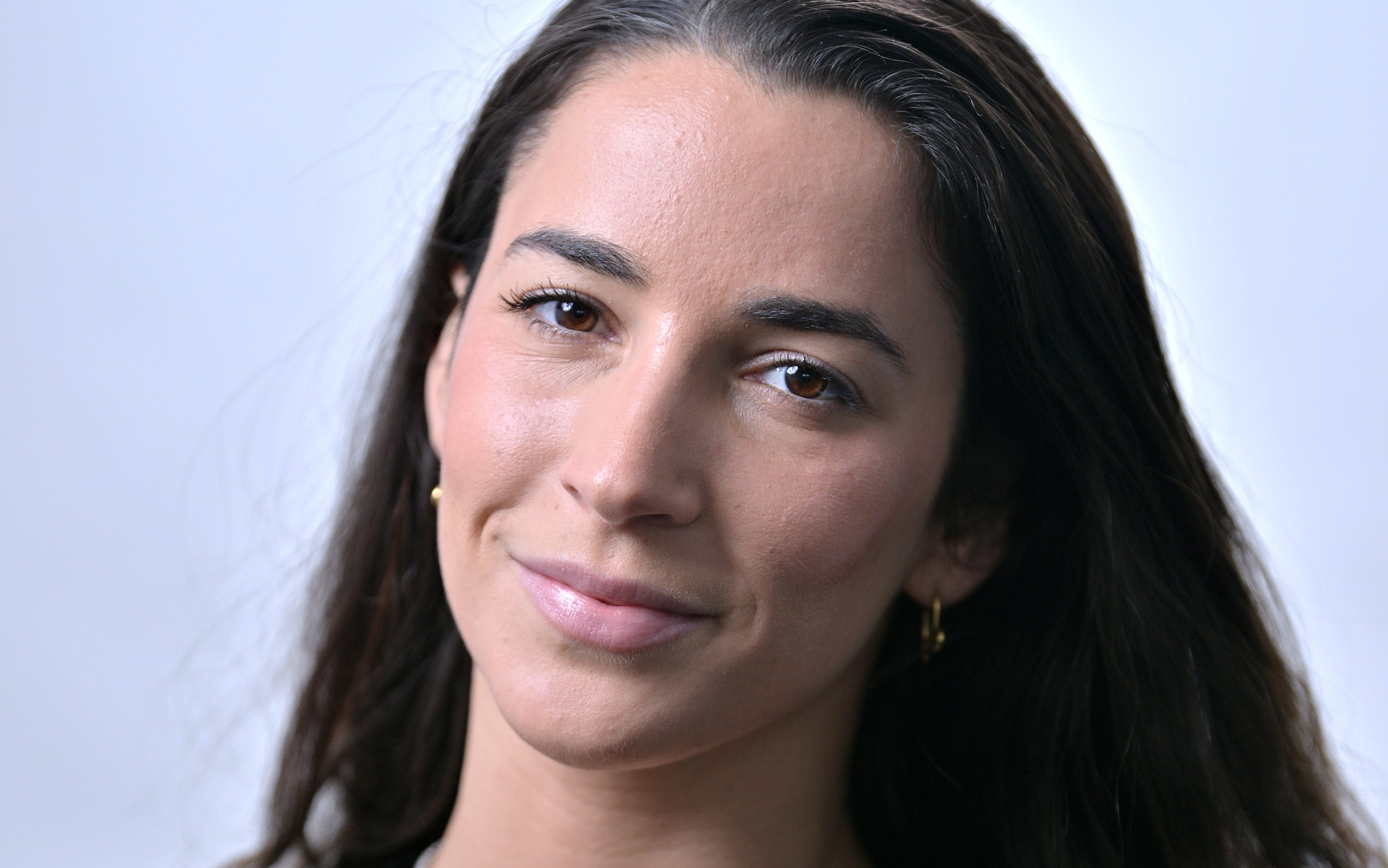 Former Olympic gymnast and sexual abuse survivor Aly Raisman, one of the USA TODAY Women of the Year honorees, photographed in Cambridge, Ma. on Feb 6, 2024.