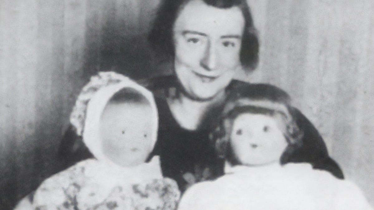 Did Hazel McNally kill her twins and replace with dolls or had they always been...