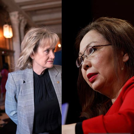 Sen. Tammy Duckworth brought the Access to Family Building bill under unanimous consent Wednesday. Sen. Cindy Hyde-Smith blocked it.