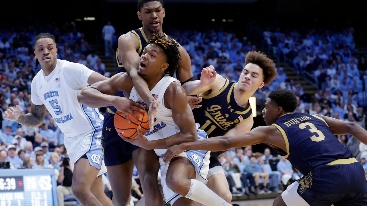 Notre Dame men’s basketball suffocated in trip to North Carolina