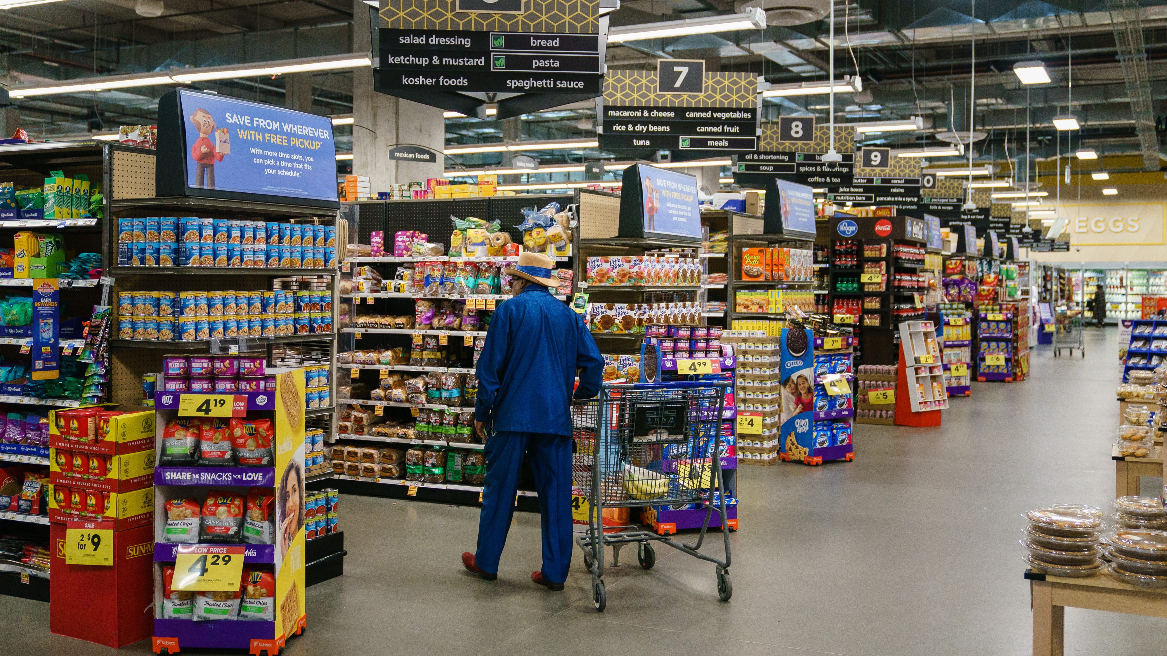 Why did the FTC challenge the $25 billion merger between Kroger and Albertsons?