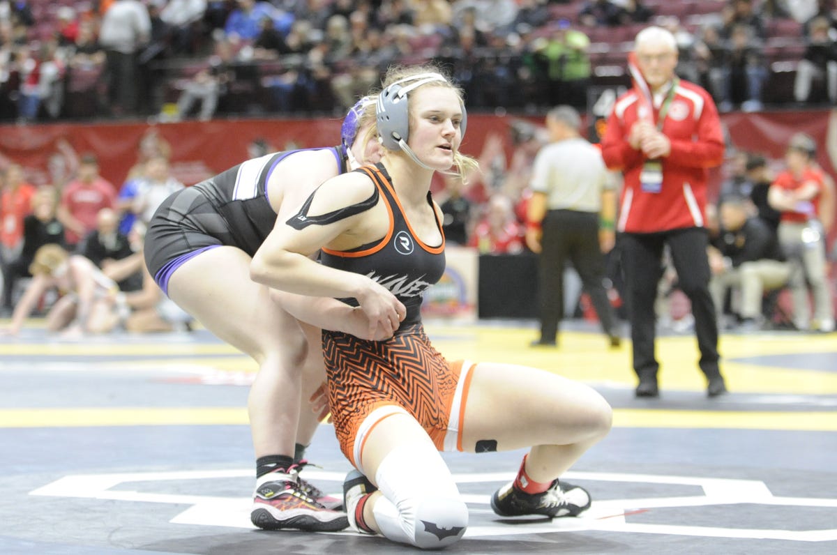 Abby Green, Cannan Smith Make History with Top Finishes at OHSAA State Wrestling Tournament