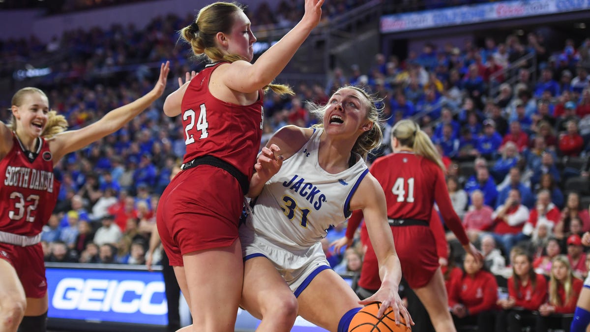 South Dakota State women’s basketball outlasts South Dakota, advances to Summit League title game