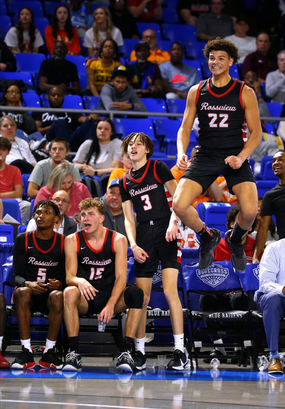 Rossview Basketball Sails into TSSAA Semifinals with Thrilling Win