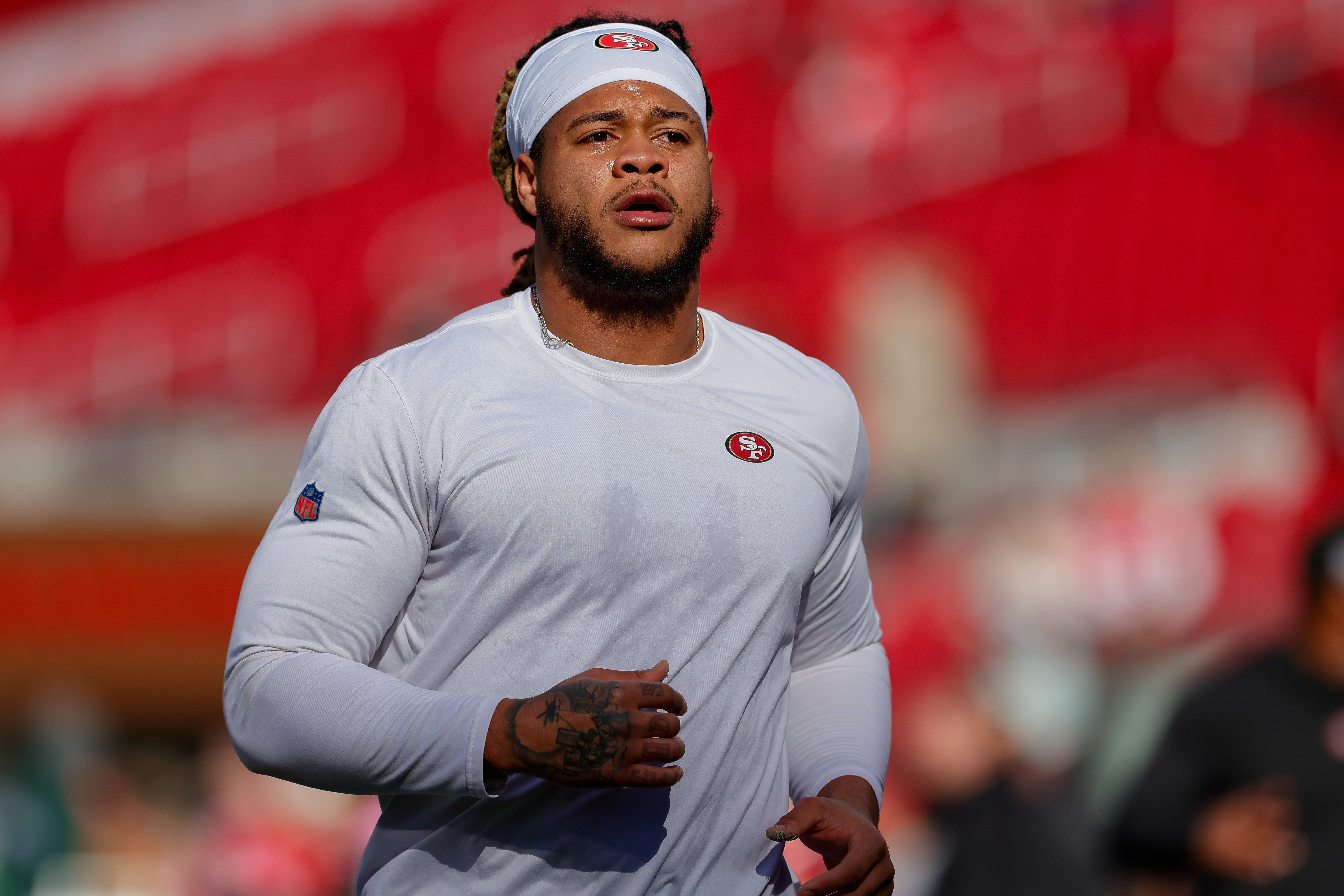 San Francisco 49ers defensive end Chase Young