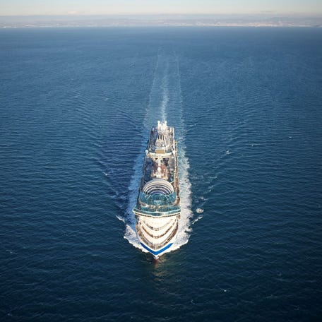 Princess Cruises' new Sun Princess ship.