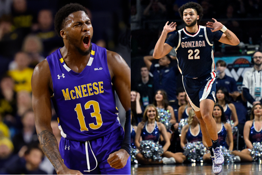 McNeese State Cowboys at Gonzaga Bulldogs - NCAAB Game Summary - Mar 21,  2024 | USA TODAY