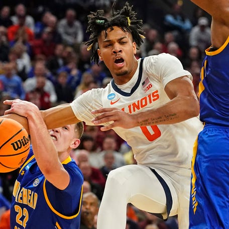 Illinois guard Terrence Shannon Jr. scored 26 points in Thursday's win against Morehead State.