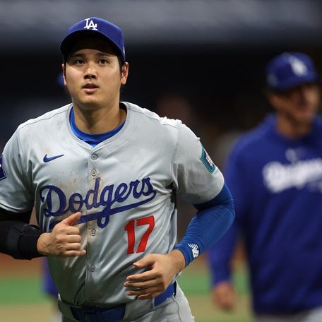 Shohei Ohtani and the Dodgers opened the season playing the Padres in South Korea.
