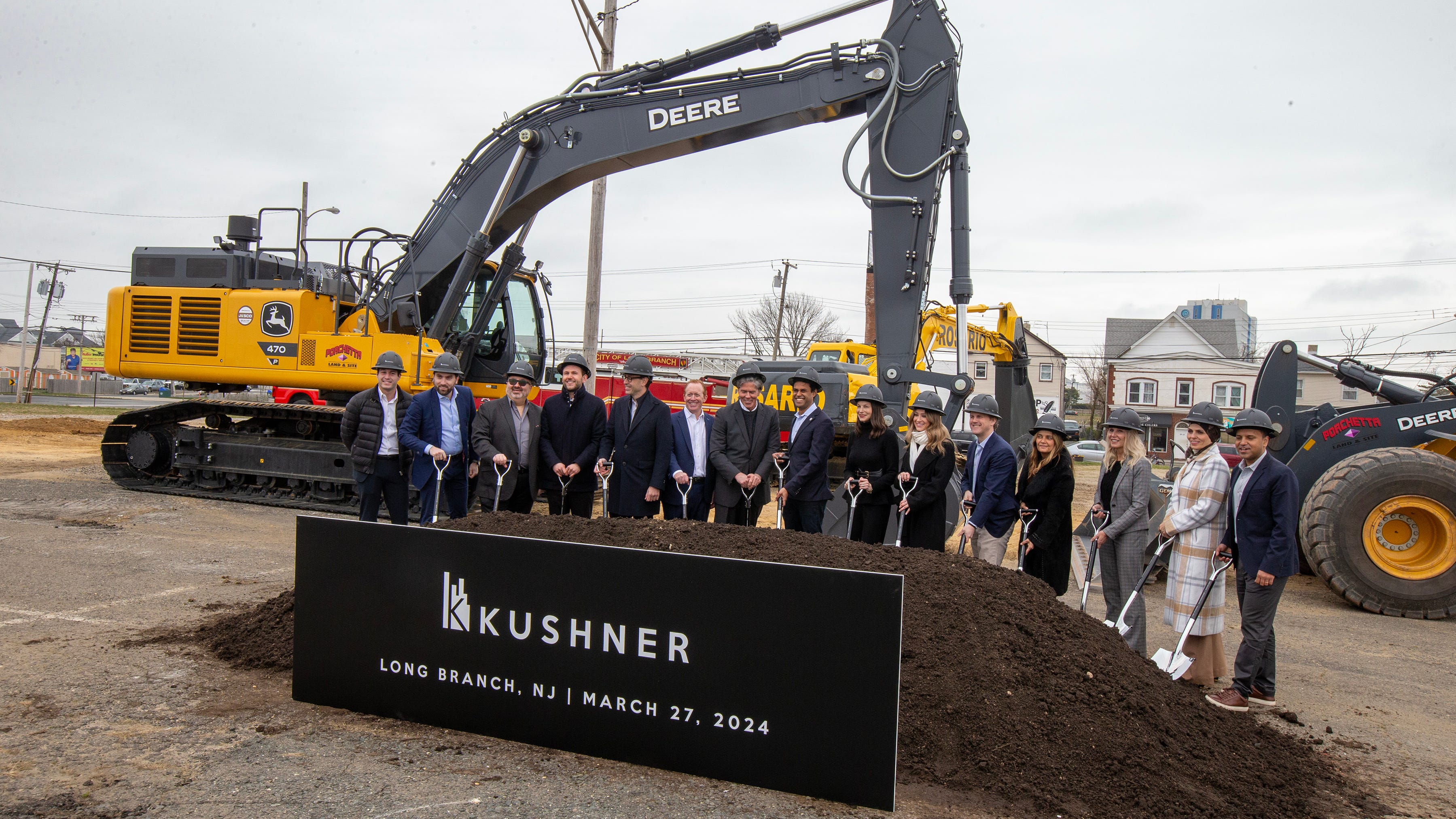 Kushner kicks off construction at Lower Broadway, Long Branch